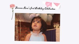 Juvana Rose's first birthday celebration