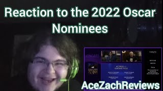 My Live Reaction to the 2022 Oscar Nominees & Thoughts