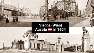 Vintage Vienna (Wien) Austria 🇦🇹 in 1904 | Exploring Old Vienna (Wien) | Vintage Footages | History