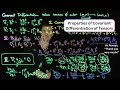 Properties of Covariant Differentiation Source