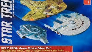 AMT/Round 2 1/2500 Deep Space 9 set, unboxing and initial thoughts