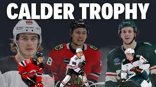 Who's the front-runner for the Calder Trophy at the All-Star Break?