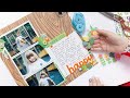 Creating Diagonal Flow in Your Scrapbook Layouts | Shimelle Laine for American Crafts