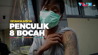 Culik 8 Bocah Depok, Si 'Tato Naga' Akhirnya Dicokok