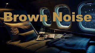 Night Airplane White Noise Ambience | Fall asleep fast | Stress Relief | Relaxing Jet Engine Sound
