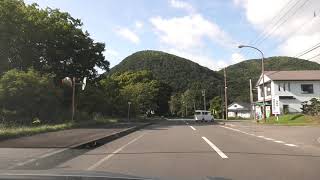 Driving Japan 4K Laku Toyako,Hokkaido Prefectural Road Route132：sobetsu → toyako 2020-09-24