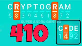 CRYPTOGRAM 410