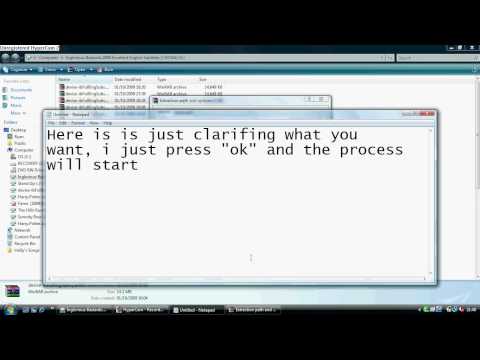 Using WinRar to combine rar files together. Using WinRar to combine rar files together.