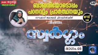 ഈ 2 കൂട്ടർക്ക് അല്ലാഹു സ്വർഗ്ഗത്തിൽ കൊട്ടാരം ഒരുക്കിവെച്ചിട്ടുണ്ട് | ബാഖവിയോടൊപ്പം ക്ലാസ്സ്‌ 138