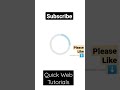 How to create CSS Loading Animation | CSS LOADER in 1 minute #CSS #HTML #CSS_ANIMATION #shorts