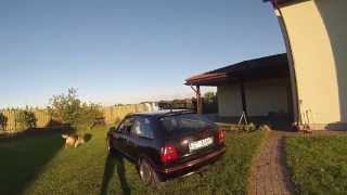 VW Polo 86C ride through the yard