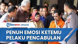 PENUH EMOSI saat Bertemu Pelaku Pencabulan Belasan Santriwati, Ganjar Pranowo: Kenapa Kamu Tega?