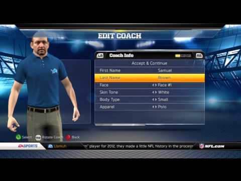 My Madden 13 Franchise - The Creation and Team Revealed My Madden 13 Franchise - The Creation and Team Revealed