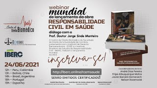 Webinar | Lançamento | Responsabilidade civil em saúde: diálogo com o Prof. Dr. Jorge Sinde Monteiro