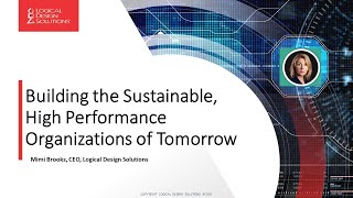 Building the Sustainable, High Performance Organizations of Tomorrow | Mimi Brooks - HR Tech 2021