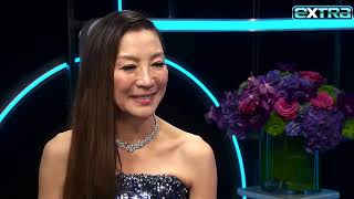 Michelle Yeoh on Winning Her FIRST Golden Globe at 60! (Exclusive)