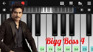 Bigg Boss 4 Telugu BGM | Easy Piano Tutorial | Perfect Piano