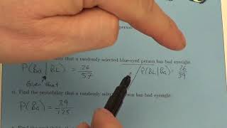 IB Conditional Probability Lesson