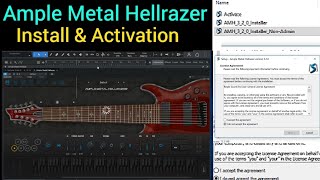 How To Install & Activation Ample Metal Hellrazer