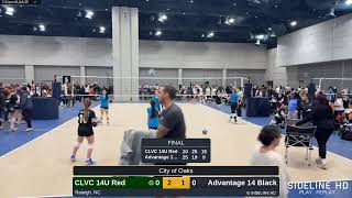 CLVC 14U Red @ Advantage 14 Black (2025.01.19)