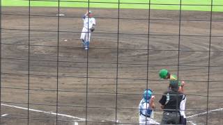 【MAX144キロ計測※球速表示あり】2017/08/09JR四国・田内亘#19(野市中→岡豊高)