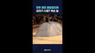 부자가 자주 찾던 캠핑장인데…갑자기 사망? 무슨 일 #shorts