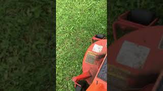 Mowing with Kubota g5200 September 15th 2020