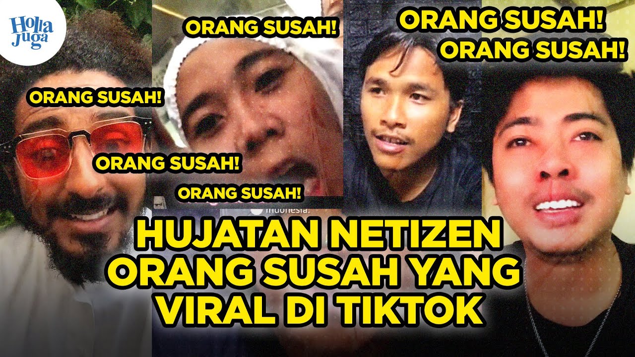 Hujatan Netizen Orang Susah Viral Di TikTok - YouTube