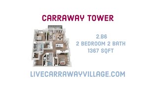 2.B6 Two-Bedroom Walkthrough Tour | Tower at Carraway Village