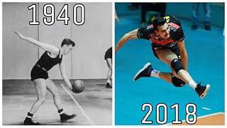 Volleyball Serve Evolution 1940 - 2018 (HD)