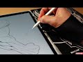 procreate 2024 how to pencil sketch on the ipad