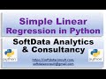 Simple Linear Regression in Python for Beginners | With Visualization and Explanation