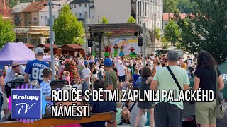 Kralupy TV: Rodiče s dětmi zaplnili Palackého náměstí (10. 9. 2024)