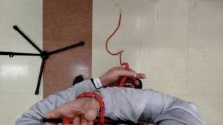 보우라인 매듭(자기 몸 묶기)Bowline Knot