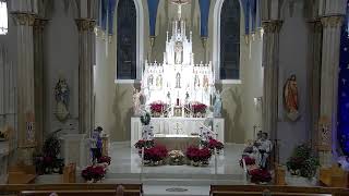 Thursday December 27 2024 8:00am Mass, Holy Childhood of Jesus Catholic Church Live Stream recording