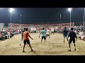 sheru dhaba jogiwala vs jassa raisar chotu jodhpuria at bamal shooting volleyball tournament