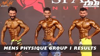 Mumbai Shree 2019 - Mens Physique Group 1 - Comparision and Results