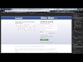 Responsive Facebook UI Clone - Demo video