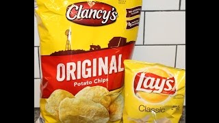 Aldi’s Clancy’s vs Lays Potato Chips - Blind Taste Test