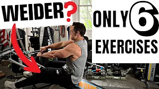 SIMPLE Effective 6 Exercise Upper Body  30 MIN WORKOUT | Total Gym | SLIDING BENCH TRAINER