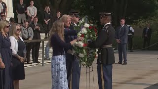 Trump campaign warned not to take photos at Arlington before altercation