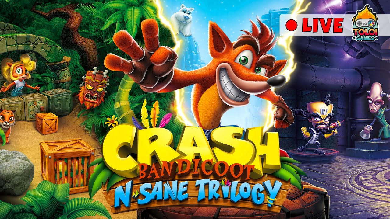 Crash Bandicoot N. Sane Trilogy [PC / Steam] Jogando Pela Primeira Vez ...