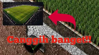 Canggih banget!! | Beginilah teknik pembuatan lapangan sepak bola di eropa..