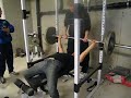 bench press 157 5kg