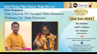 Carnatica-NadaTanum NZ present Sreeranjani Muthu Subramanian I Muthu Subramanian