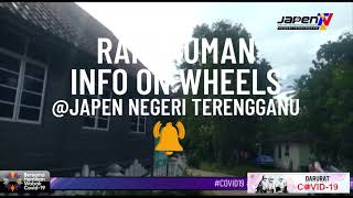 RANGKUMAN INFO ON WHEELS@JAPEN NEGERI TERENGGANU | PELAN PEMULIHAN NEGARA FASA 2 2021 [12.7.2021]