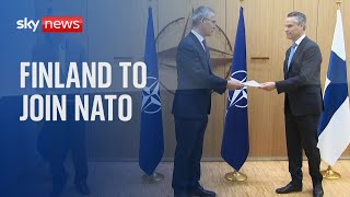 Finland to join NATO on Tuesday