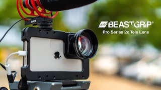 Beastgrip Pro Series 2x Telephoto Lens. Take your #iPhoneography to the next level.