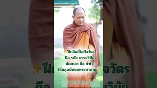 #ฝึกจิตเป็นกิจวัตร คือรหัสธรรมวินัย #ขัดเกลาคือกำไรให้หลุดพ้นทางขาดทุน #พระปลัดสุนันท์_สุมังคโล_ดร.