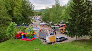 Lunapark kolotoče Blansko pod přehradou Palava, 1. května první máj, pohodička po čarodkách